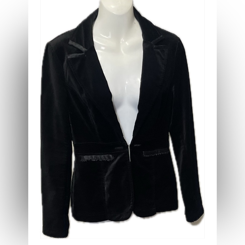 Velvet Black Blazer